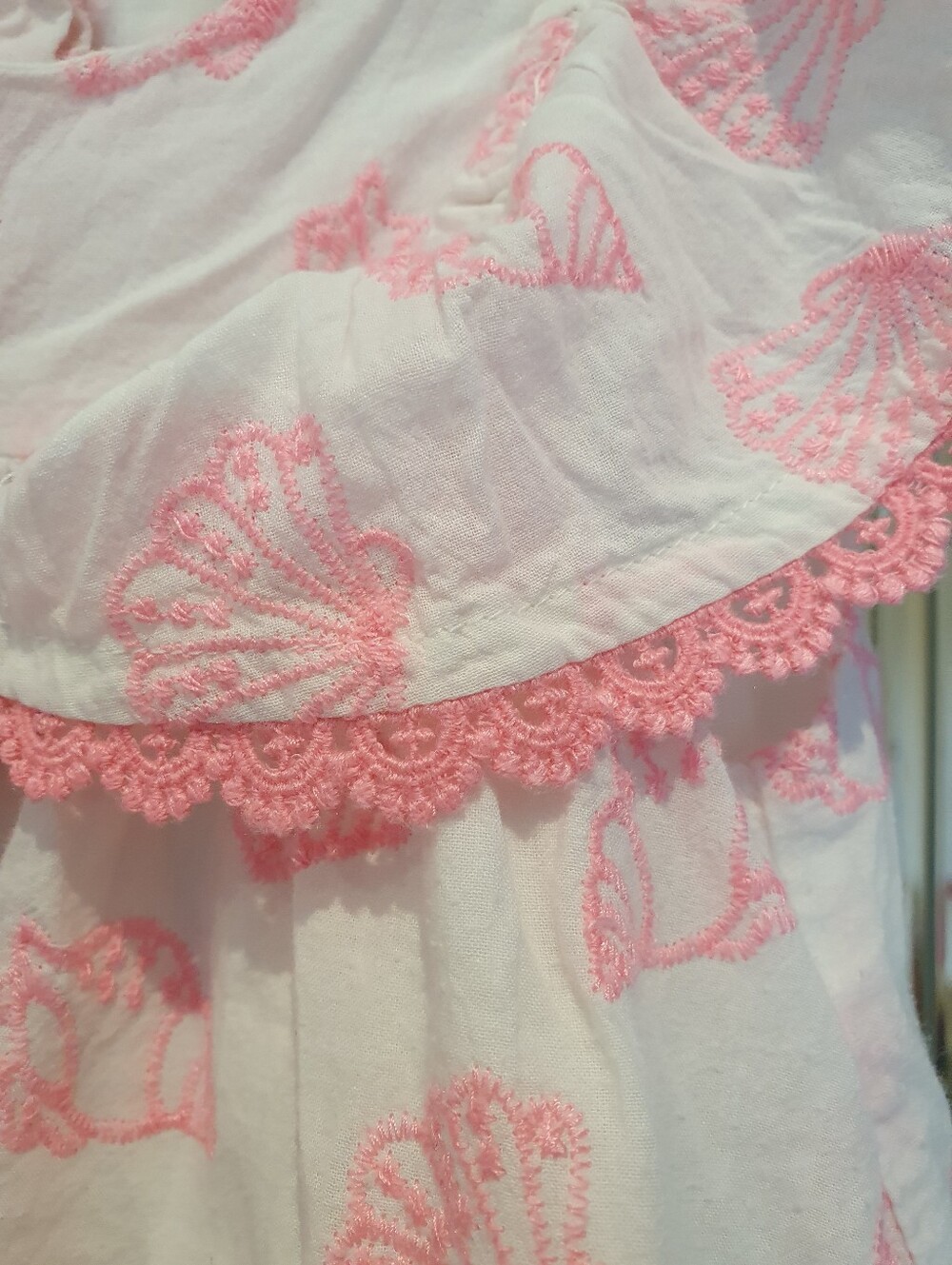 Embroidered Shells Dress - Picture 5 of 5